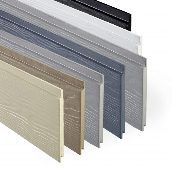 Cedral Click board colour range - Woodgrain