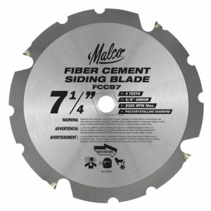 Malco Fibre Cement Circular Saw Blade